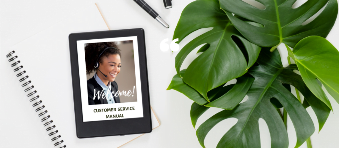 Customer service manual for employees